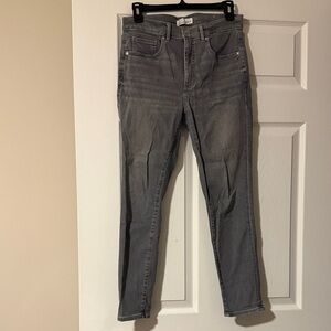 LOFT Women's Charcoal Skinny Jeans